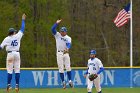 Baseball vs Babson  Wheaton College Baseball vs Babson during NEWMAC Championship Tournament. - (Photo by Keith Nordstrom) : Wheaton, baseball, NEWMAC